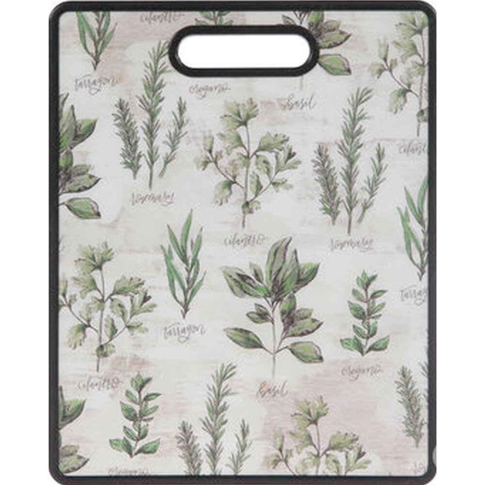 Plastic Cutting Board(12"x15") HERBS,ROSEMARY,TARRAGON,CILANTRA,BASIL,OREGANA,HL